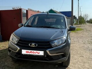 2024 Lada (ВАЗ) Granta I Рестайлинг, серый, 970000 рублей, вид 3