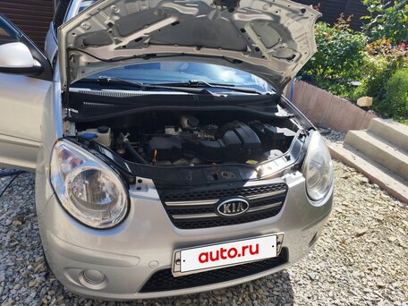 2009 Kia Picanto I Рестайлинг, серебристый, 610000 рублей, вид 3