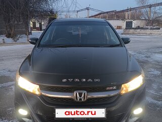 2010 Honda Stream II Рестайлинг, чёрный, 1200000 рублей, вид 1