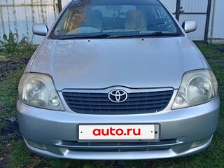 2002 Toyota Corolla Fielder IX (E120, E130), серебристый, 510000 рублей, вид 1