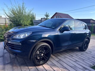 2011 Porsche Cayenne II (958), синий, 1800000 рублей, вид 1