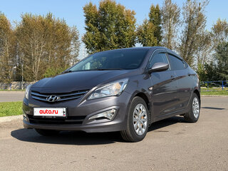 2016 Hyundai Solaris I Рестайлинг, серый, 1050000 рублей, вид 1