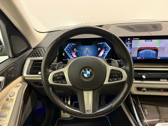 2022 BMW X7 40d I (G07) Рестайлинг, серый, 11900000 рублей - вид 15