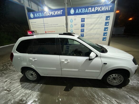 2013 Lada (ВАЗ) Kalina II, белый, 465000 рублей - вид 2