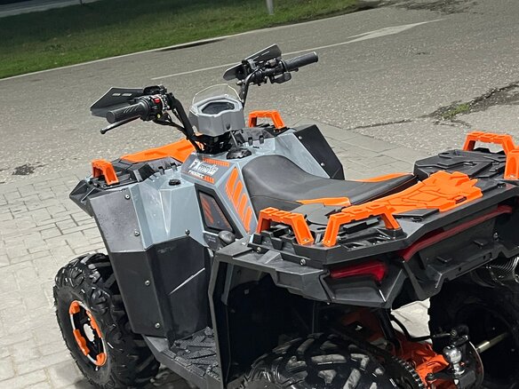 2026 FX moto K10, оранжевый