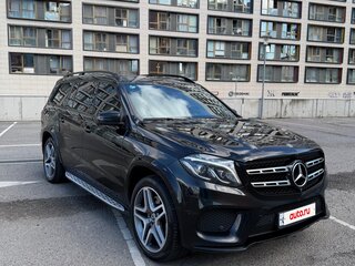 2018 Mercedes-Benz GLS 350 d I (X166), чёрный, 4900000 рублей, вид 2