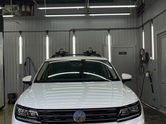 2018 Volkswagen Tiguan II, белый, 2800000 рублей - вид 5