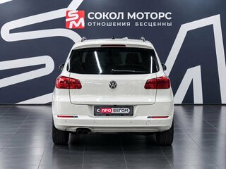 2013 Volkswagen Tiguan I Рестайлинг, белый, 1169900 рублей, вид 5