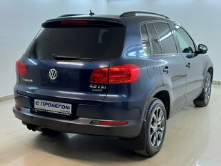 2015 Volkswagen Tiguan I Рестайлинг, синий, 1670000 рублей, вид 4