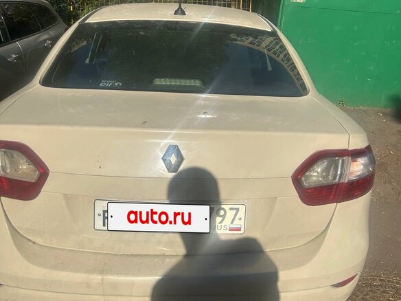 2013 Renault Fluence I Рестайлинг, белый - вид 18