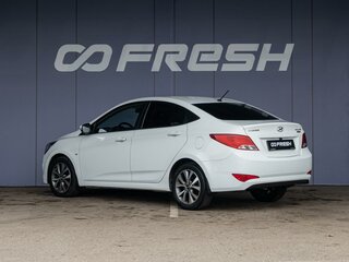 2015 Hyundai Solaris I Рестайлинг, белый, 1360000 рублей, вид 2