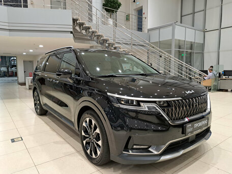2021 Kia Carnival IV, чёрный, 3780000 рублей, вид 3