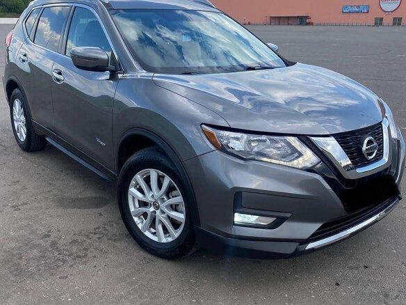 2017 Nissan Rogue II Рестайлинг, серый, 1850000 рублей - вид 1