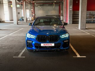 2020 BMW X6 M50d III (G06), синий, 8900000 рублей, вид 4