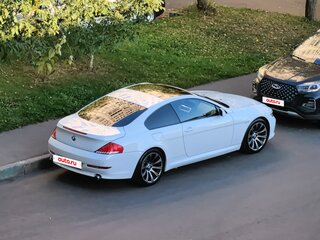 2008 BMW 6 серии 630i II (E63/E64) Рестайлинг, белый, 1500000 рублей, вид 1
