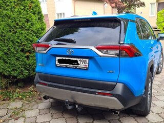 2021 Toyota RAV4 V (XA50), синий, 3100000 рублей, вид 2