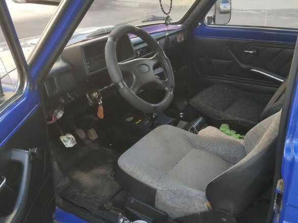 1999 Lada (ВАЗ) 2121 (4x4) I Рестайлинг, голубой, 220000 рублей - вид 5