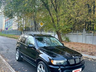2003 BMW X5 4.4i I (E53), чёрный, 1300000 рублей, вид 1