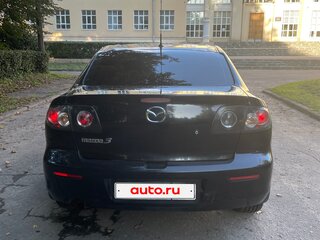 2008 Mazda 3 I (BK) Рестайлинг, чёрный, 430000 рублей, вид 5