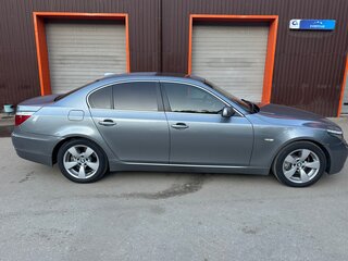 2007 BMW 5 серии 520d V (E60/E61) Рестайлинг, серый, 1250000 рублей, вид 5