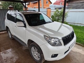 2011 Toyota Land Cruiser Prado 150 Series, белый, 3350000 рублей, вид 1