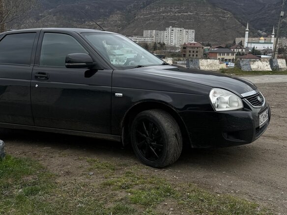 2015 Lada (ВАЗ) Priora I Рестайлинг, чёрный, 520000 рублей - вид 9