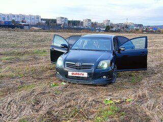 2007 Toyota Avensis II Рестайлинг, чёрный, 600000 рублей, вид 2