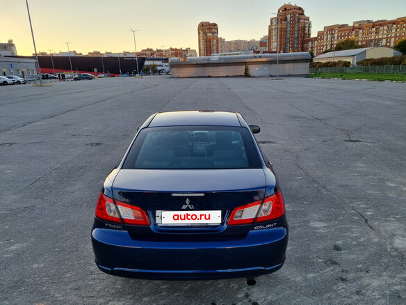 2008 Mitsubishi Galant IX Рестайлинг, синий, 685000 рублей - вид 21