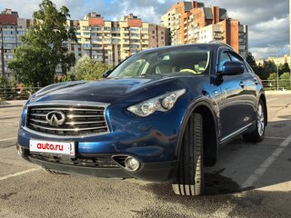 2016 Infiniti QX70, синий, 2690000 рублей, вид 3