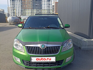 2012 Skoda Fabia II Рестайлинг, зелёный, 580000 рублей, вид 1