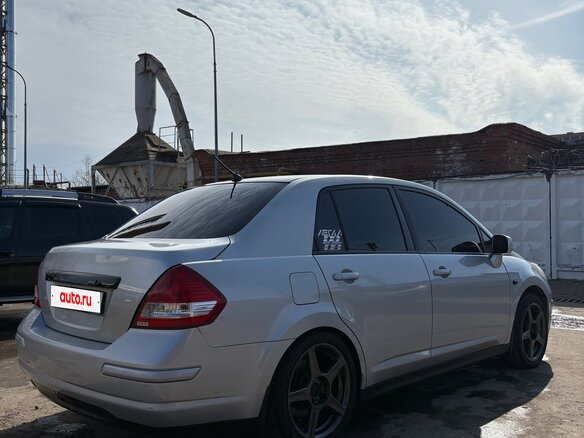 2007 Nissan Tiida I, серебристый, 880000 рублей - вид 10
