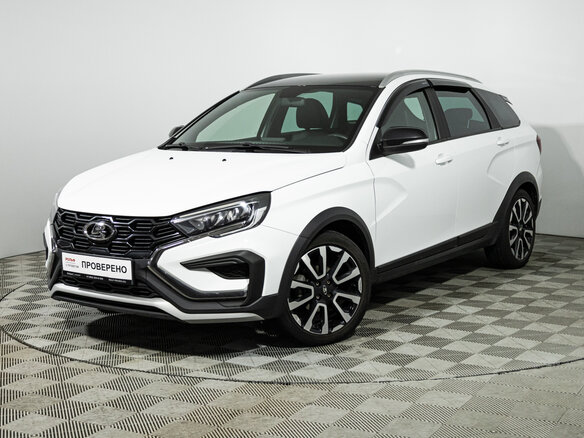2024 Lada (ВАЗ) Vesta SW Cross I Рестайлинг (NG), белый, 1449000 рублей