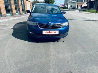 2018 Skoda Rapid I Рестайлинг, синий, 1299000 рублей, вид 3
