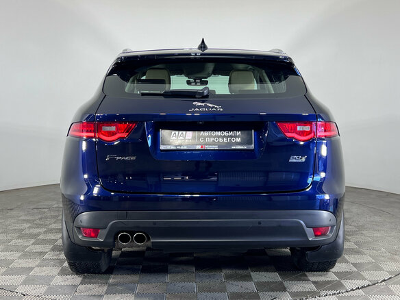 2020 Jaguar F-Pace I, синий, 2690000 рублей - вид 4