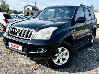 2006 Toyota Land Cruiser Prado 5-speed 120 Series, чёрный, 1530000 рублей, вид 2