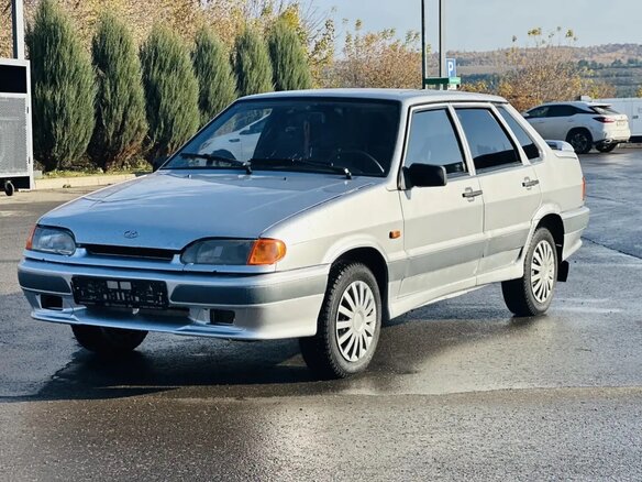 2003 Lada (ВАЗ) 2115, серебристый, 125000 рублей - вид 1