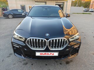 2020 BMW X6 30d III (G06), синий, 7800000 рублей, вид 4