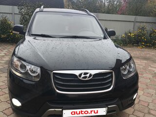 2011 Hyundai Santa Fe II Рестайлинг, чёрный, 1180000 рублей, вид 3