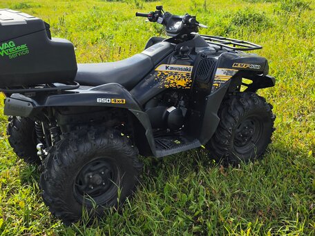2013 Kawasaki KVF 650, чёрный, 790000 рублей, вид 3