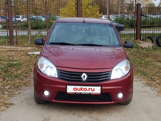 2012 Renault Sandero I, красный, 460000 рублей, вид 1