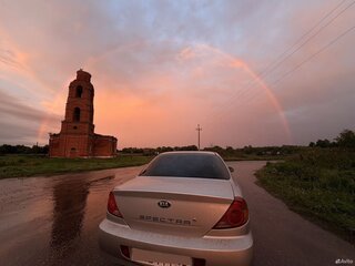 2006 Kia Spectra I Рестайлинг 2, белый, 300000 рублей, вид 3
