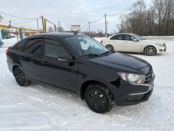 2023 Lada (ВАЗ) Granta I Рестайлинг, чёрный, 750000 рублей