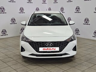 2020 Hyundai Solaris II Рестайлинг, белый, 1177000 рублей, вид 2