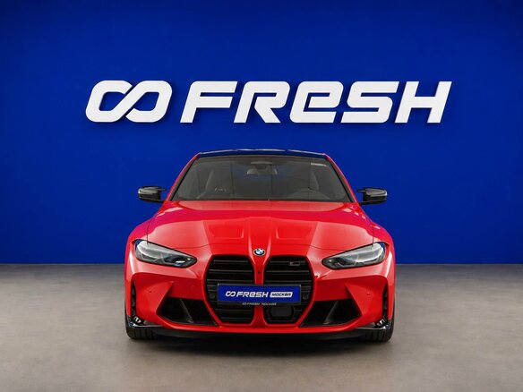 2022 BMW M4 Competition Package G82/G83, красный - вид 2