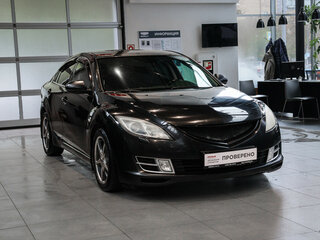 2008 Mazda 6 II (GH), чёрный, 750000 рублей, вид 3