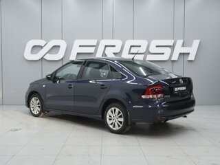 2016 Volkswagen Polo V Рестайлинг, синий, 1049000 рублей, вид 2