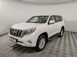 2014 Toyota Land Cruiser Prado 150 Series Рестайлинг 1, белый, 3575000 рублей, вид 1