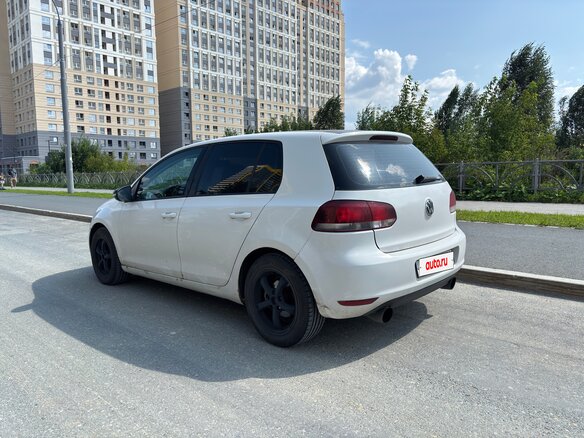 2011 Volkswagen Golf VI, белый, 795000 рублей - вид 7