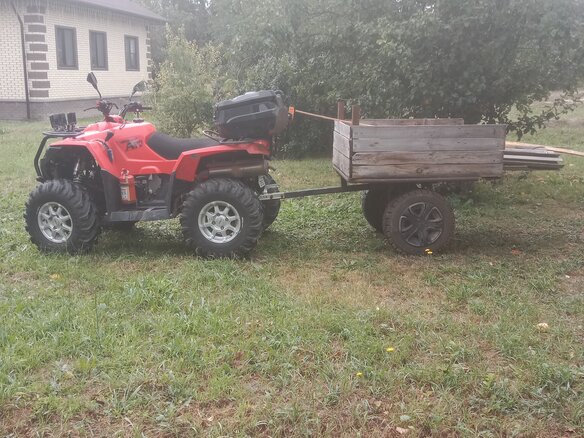 2011 Stels ATV-800, красный, 520000 рублей - вид 2