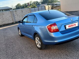 2014 Skoda Rapid I, синий, 640000 рублей, вид 5